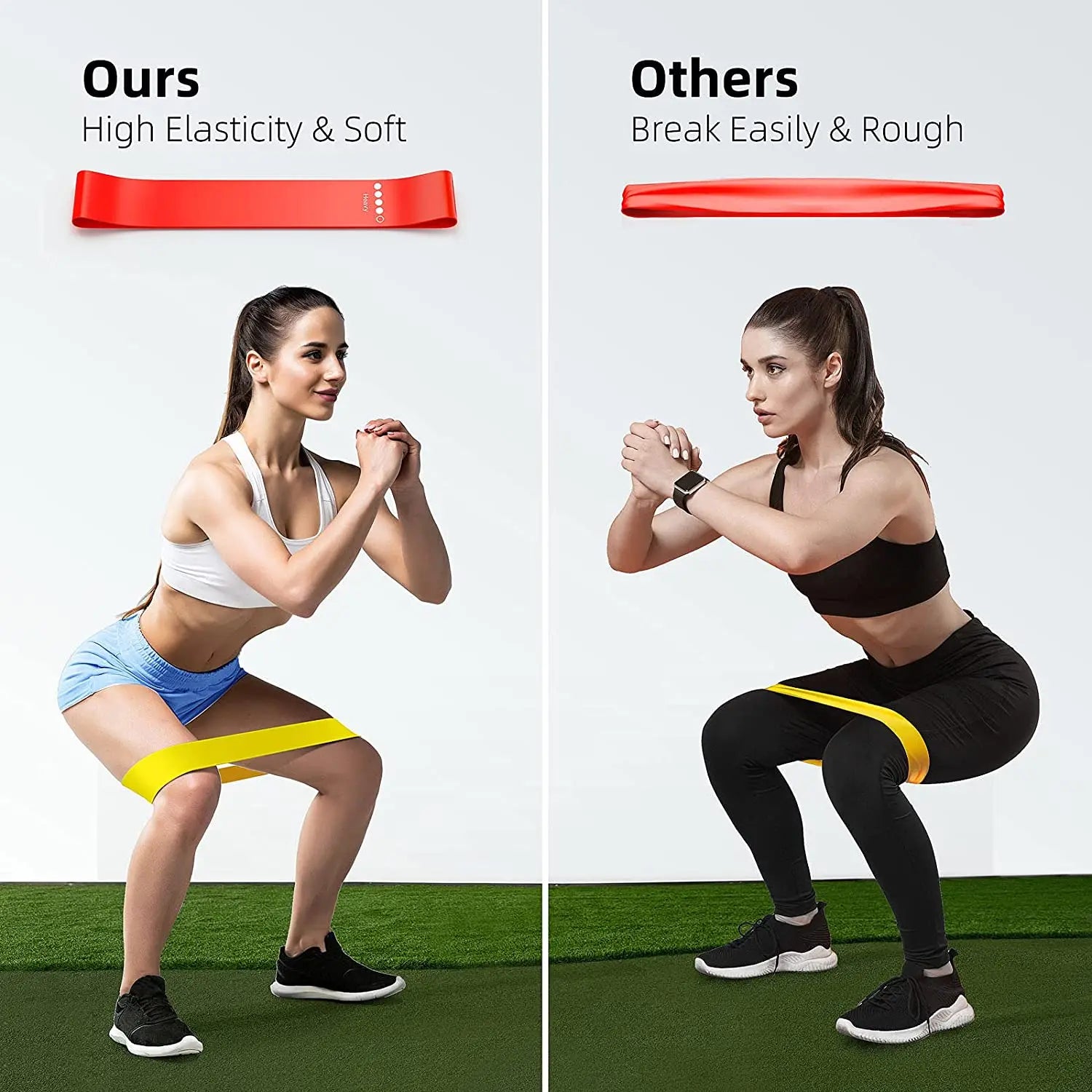 Workout Bar with Resistance Bands Set