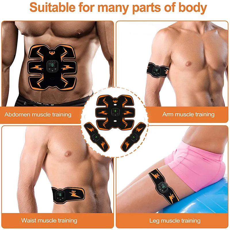 Smart Rechargeable EMS Belly Patch - Abdominal Muscle Stimulator