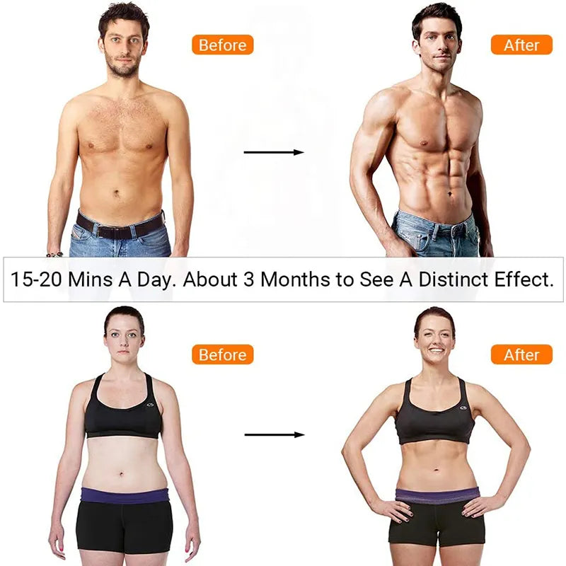 Smart Rechargeable EMS Belly Patch - Abdominal Muscle Stimulator