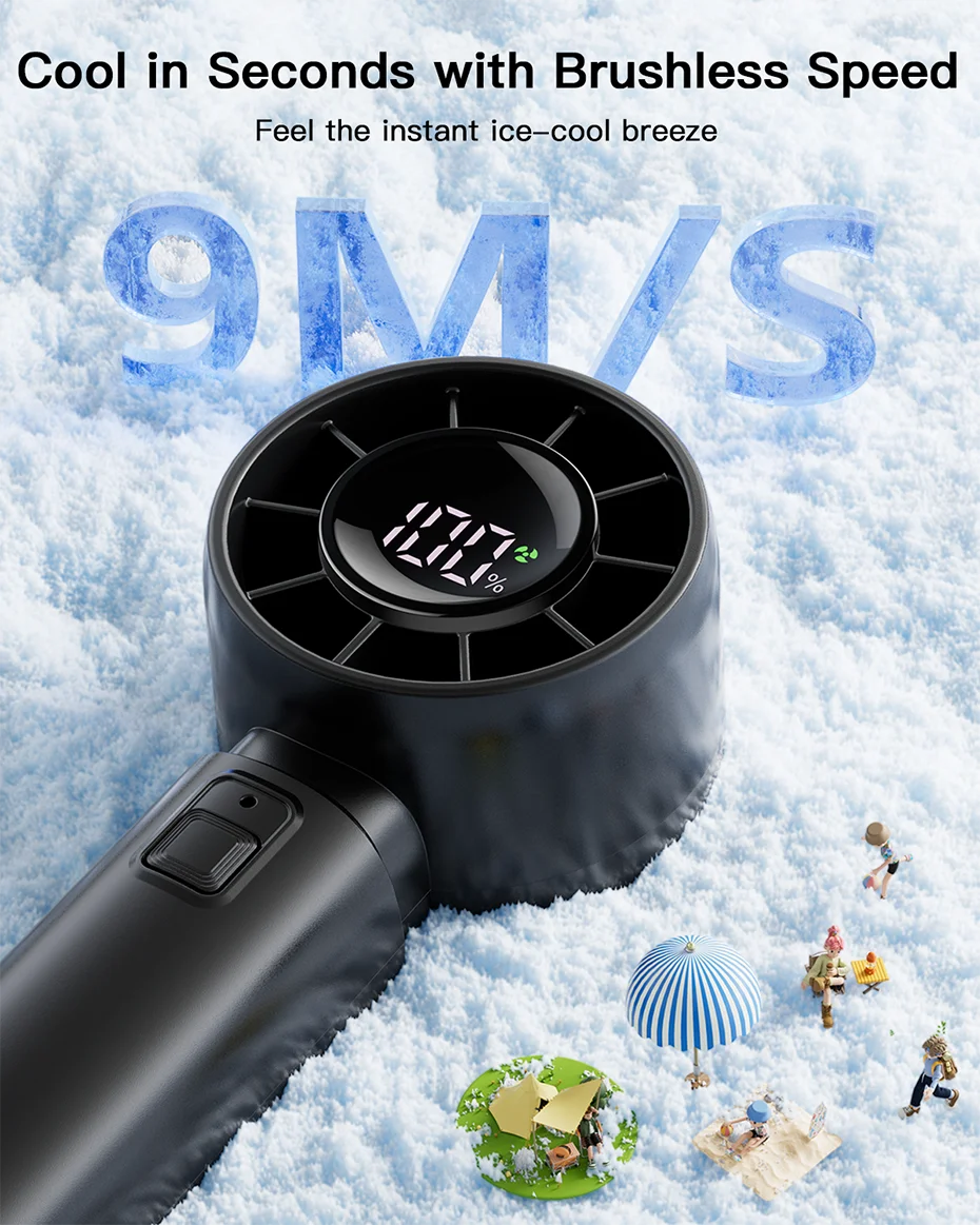 coldSky Mini Handheld Turbo Fan