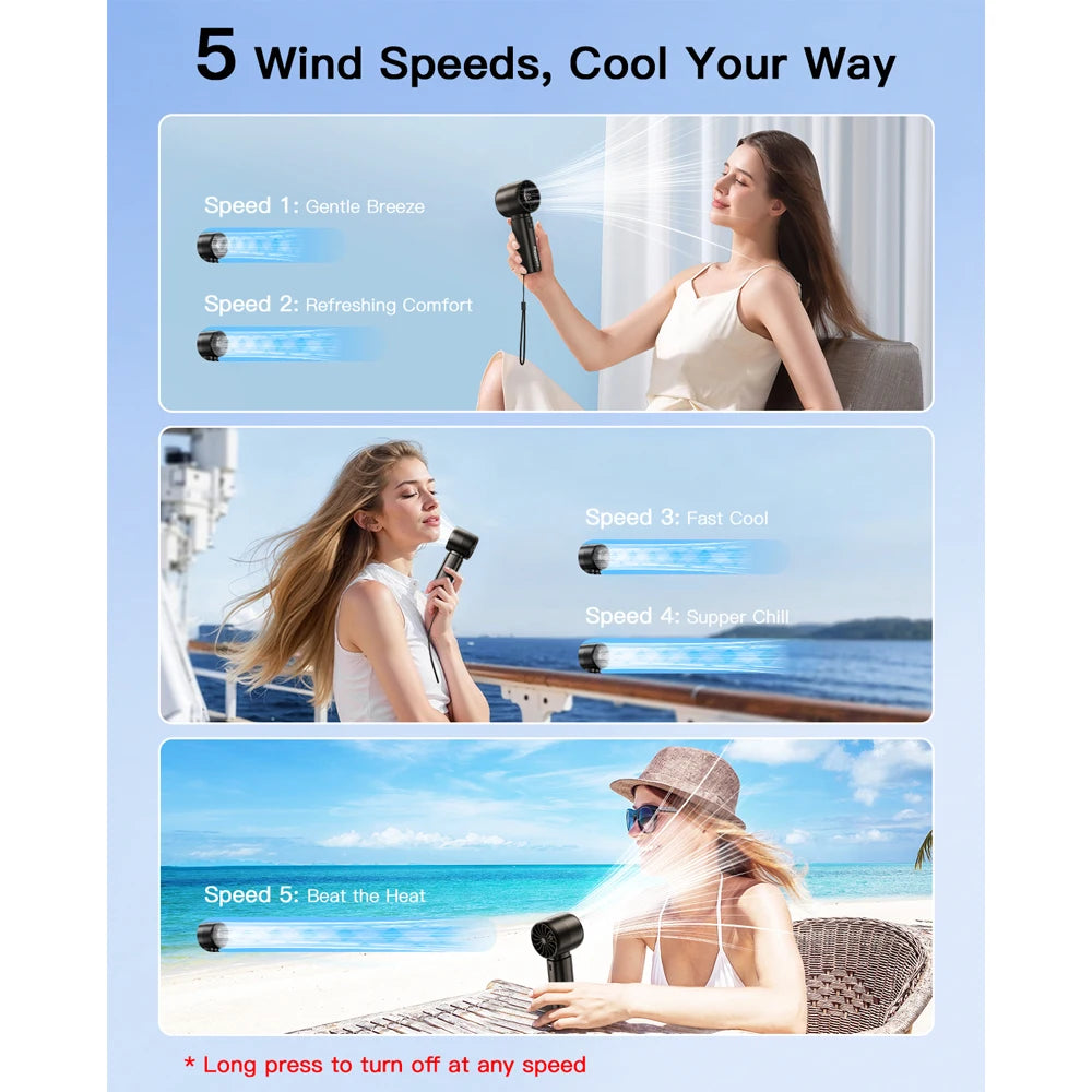 coldSky Mini Handheld Turbo Fan
