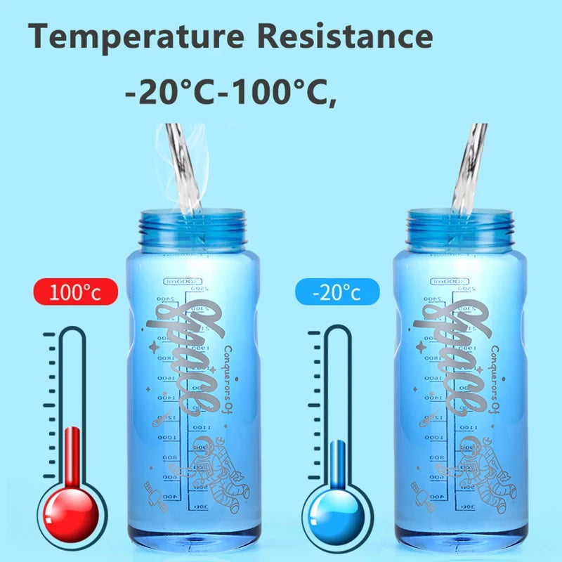 Large Capacity Fitness Water Bottle – BPA Free