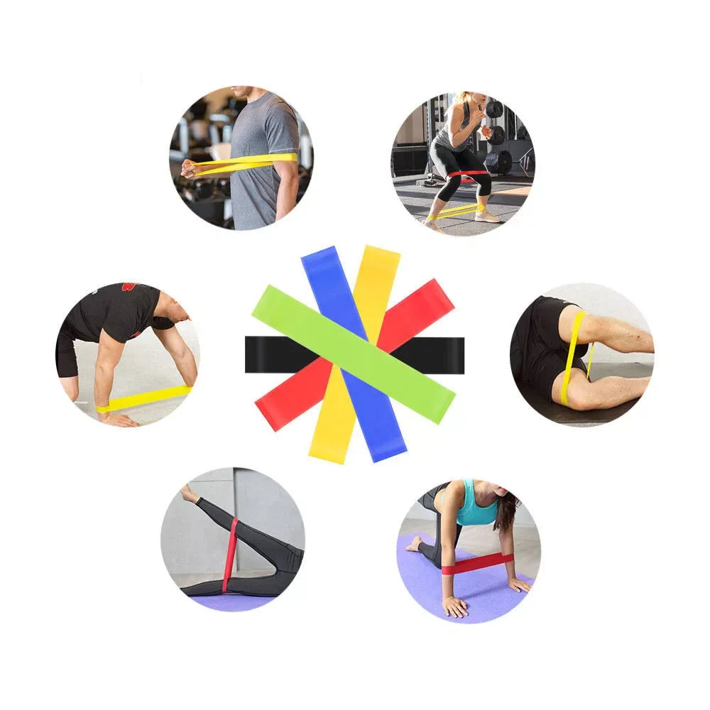 TPE Resistance Bands – Multi-Color Set