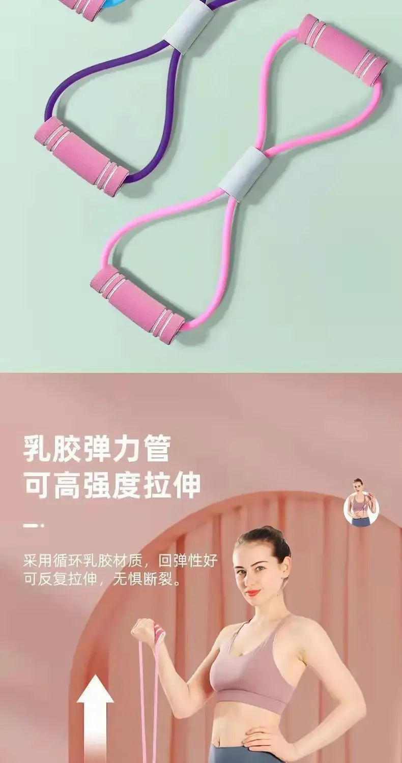 Foam Handle Resistance Bands for Women