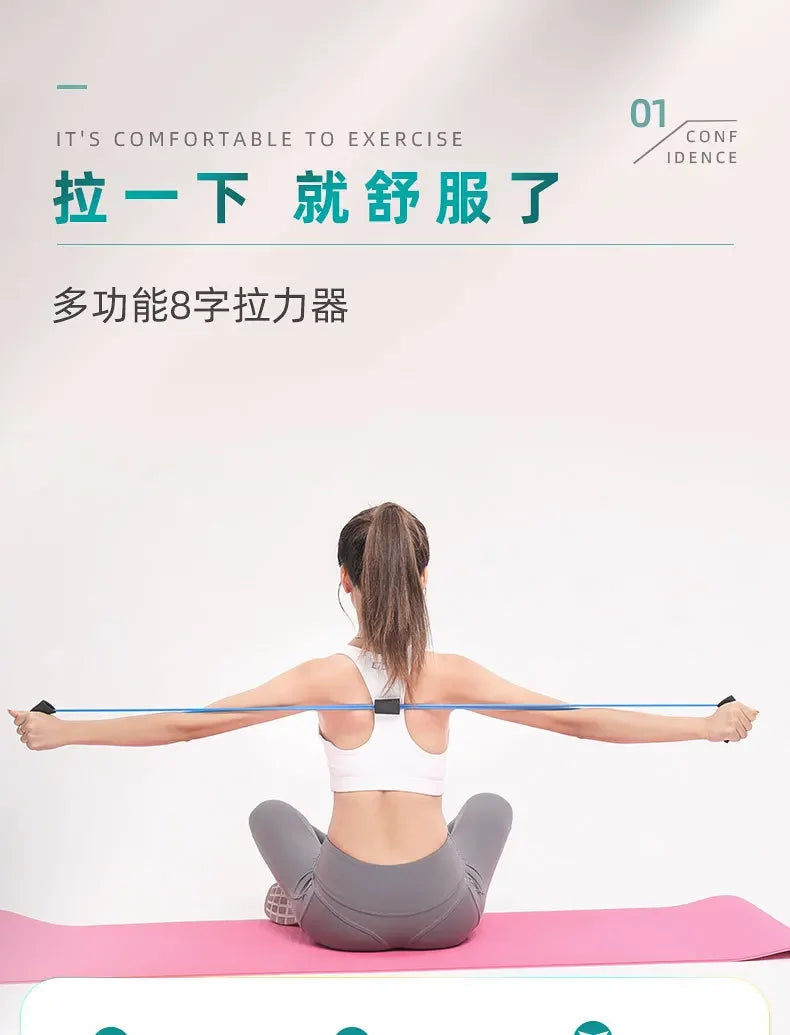 Foam Handle Resistance Bands for Women