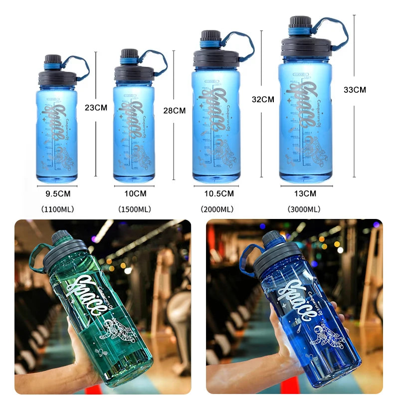 Large Capacity Fitness Water Bottle – BPA Free