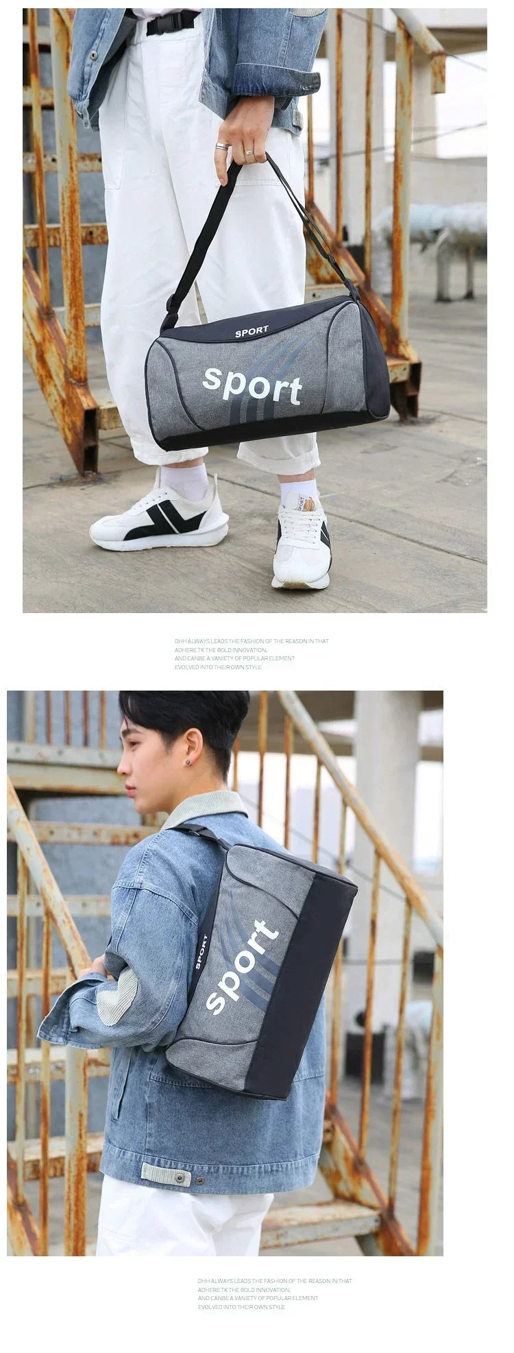 Unisex Gym & Travel Duffel Bag
