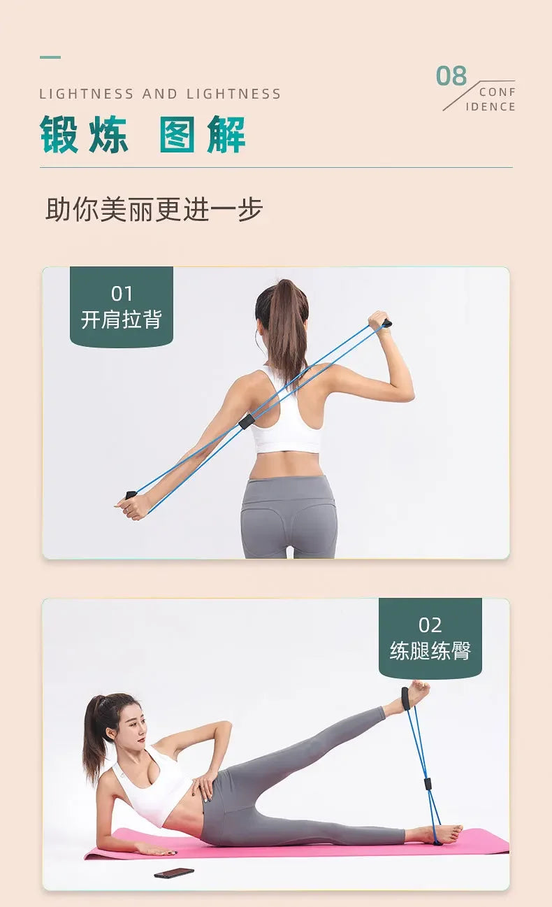 Foam Handle Resistance Bands for Women