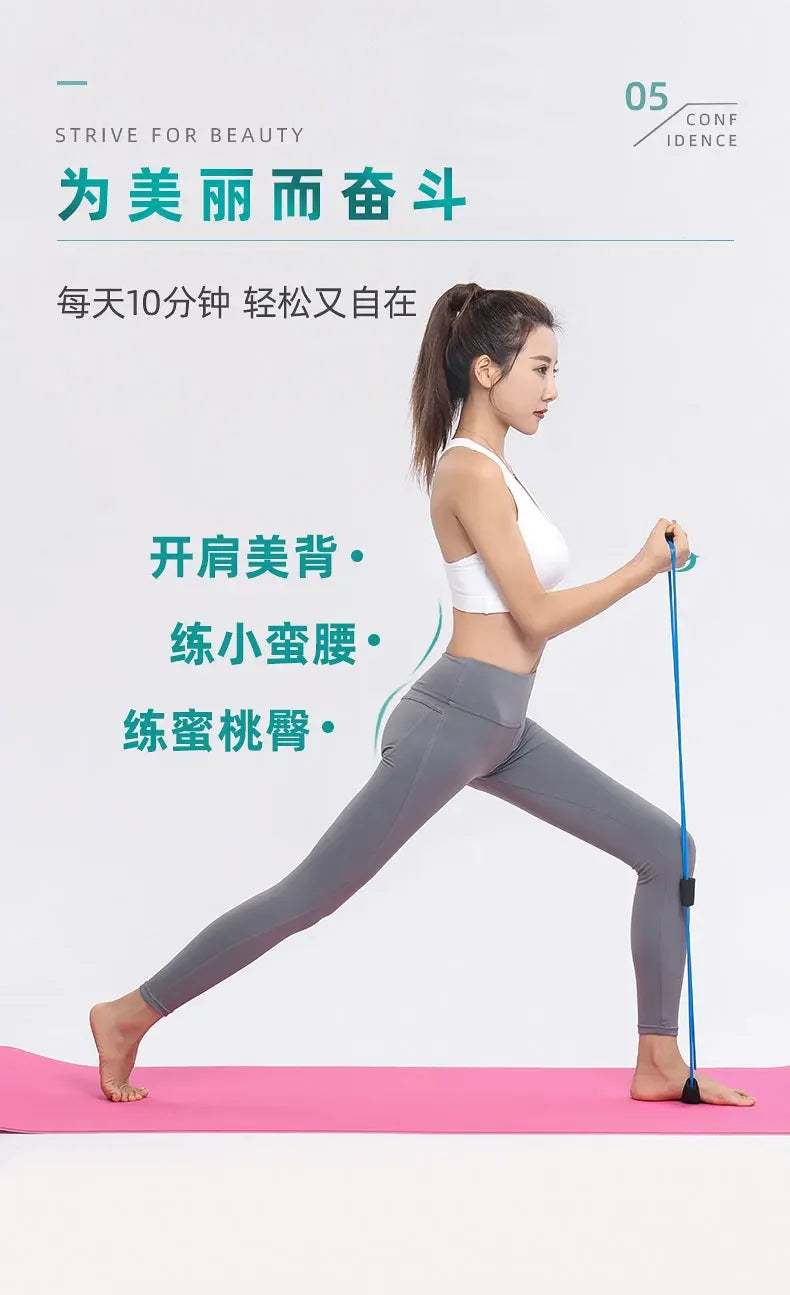 Foam Handle Resistance Bands for Women