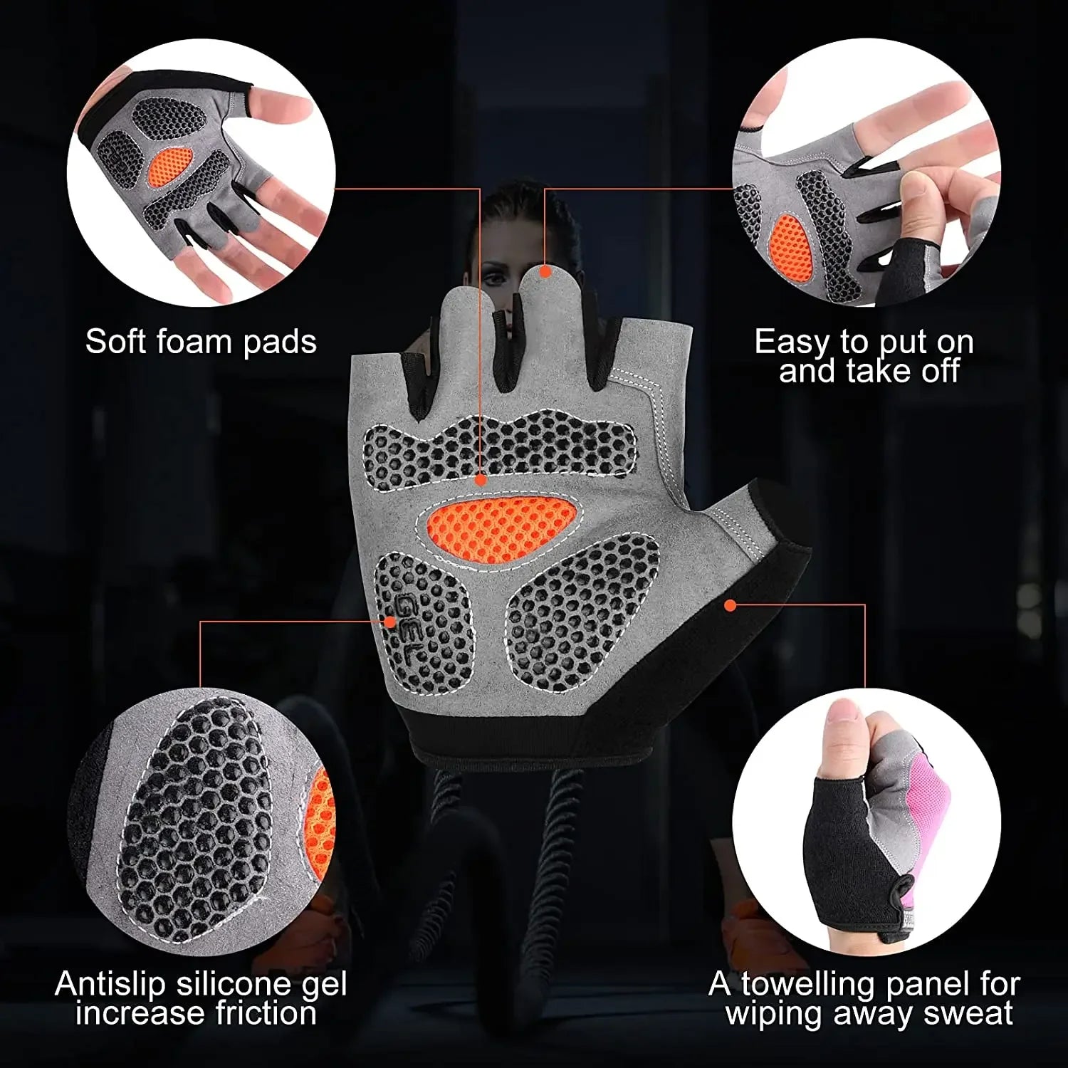 Weightlifting & Fitness Training Gloves