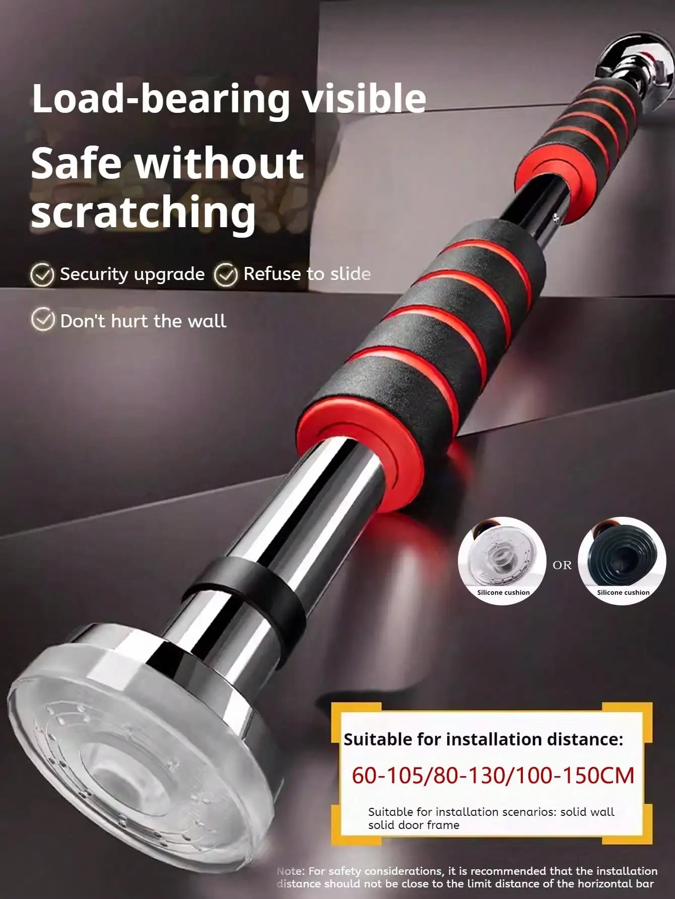 Telescopic Doorway Pull-Up Bar