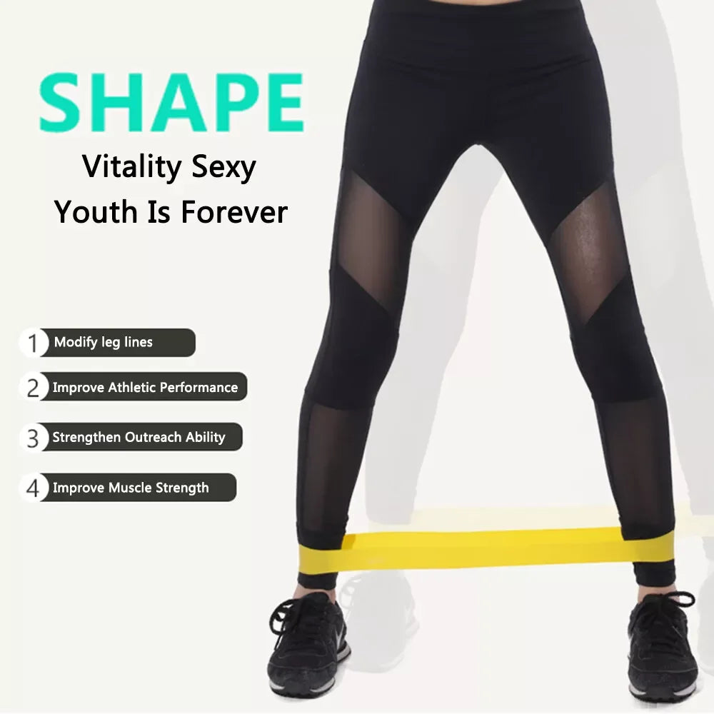 TPE Resistance Bands – Multi-Color Set