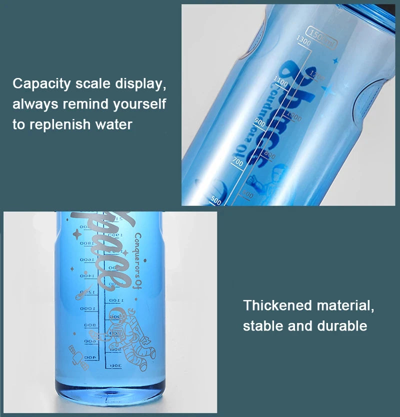 Large Capacity Fitness Water Bottle – BPA Free
