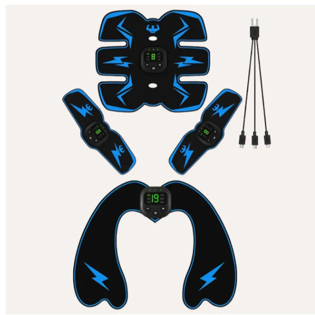 Smart Rechargeable EMS Belly Patch - Abdominal Muscle Stimulator